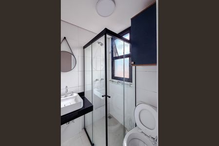 Casa de condomínio para alugar com 122m², 2 quartos e 1 vagaBanheiro da Suíte
