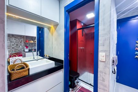 Apartamento para alugar com 28m², 1 quarto e sem vagaBanheiro social