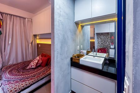 Apartamento para alugar com 28m², 1 quarto e sem vagaBanheiro social