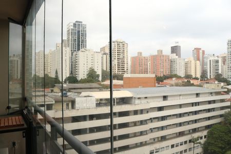 Studio à venda com 27m², 1 quarto e sem vagaVaranda