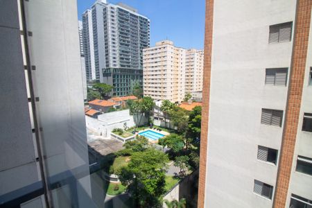 Vista da Varanda de kitnet/studio para alugar com 1 quarto, 19m² em Jardim das Acacias, São Paulo