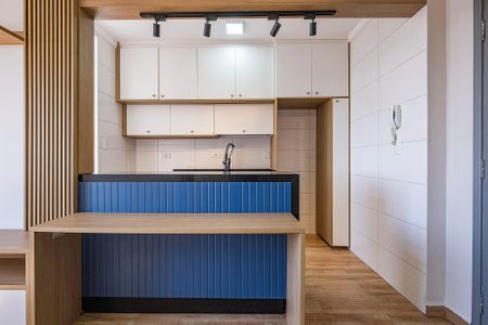 Sala/Cozinha de apartamento para alugar com 1 quarto, 31m² em Sumarezinho, São Paulo