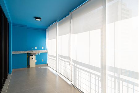 Studio para alugar com 45m², 1 quarto e 1 vagaVaranda