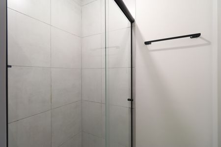 Banheiro de apartamento para alugar com 1 quarto, 30m² em Várzea da Barra Funda, São Paulo