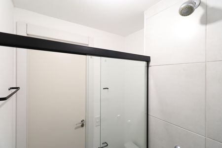 Banheiro de apartamento para alugar com 1 quarto, 30m² em Várzea da Barra Funda, São Paulo