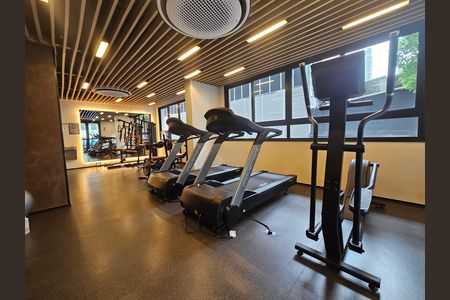 Apartamento à venda com 36m², 1 quarto e sem vaga Apartamento à venda com 36m², 1 quarto e sem vagaAcademia