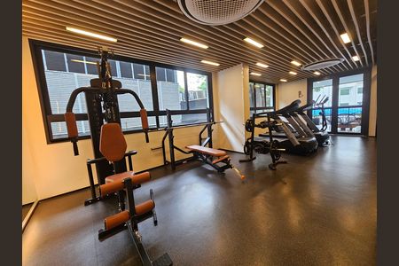 Apartamento à venda com 36m², 1 quarto e sem vaga Apartamento à venda com 36m², 1 quarto e sem vagaAcademia