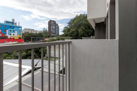 Studio para alugar com 20m², 1 quarto e sem vagaVaranda