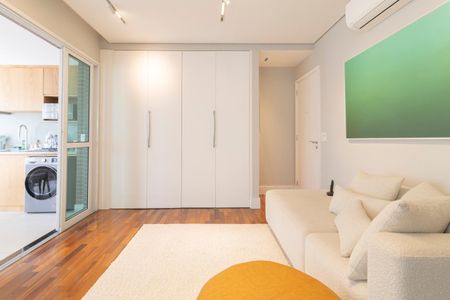 Sala de apartamento para alugar com 2 quartos, 62m² em Vila Olímpia, São Paulo