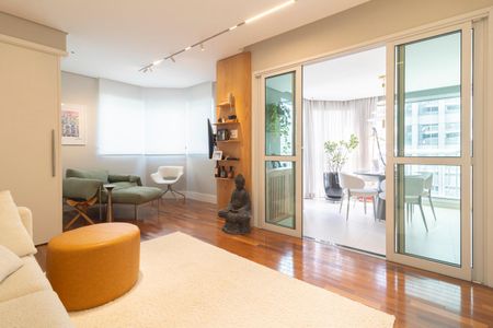 Sala de apartamento para alugar com 2 quartos, 62m² em Vila Olímpia, São Paulo