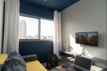 Sala de apartamento para alugar com 1 quarto, 27m² em Bela Vista, São Paulo