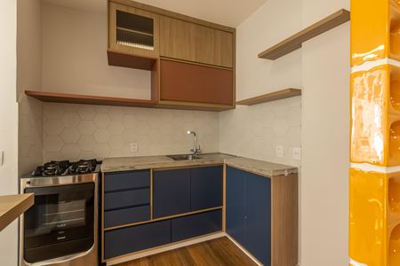 Apartamento à venda com 49m², 1 quarto e 1 vagaCozinha
