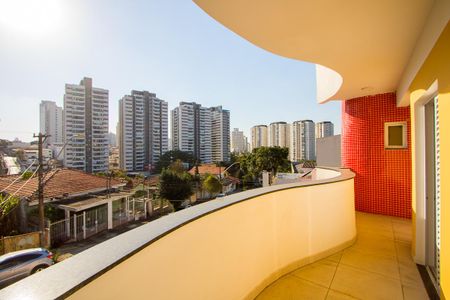 Varanda gourmet de apartamento à venda com 3 quartos, 127m² em Paraíso, Santo André