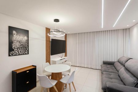 Sala de apartamento à venda com 2 quartos, 60m² em Conjunto California, Belo Horizonte