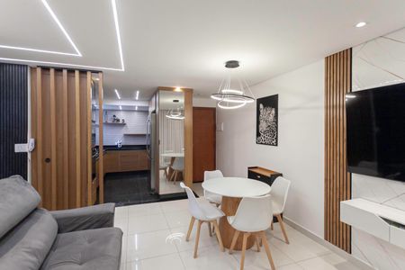 Sala de apartamento à venda com 2 quartos, 60m² em Conjunto California, Belo Horizonte