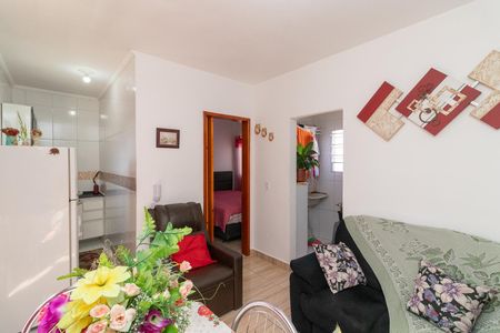 Sala de apartamento à venda com 1 quarto, 38m² em Vila Araguaia, São Paulo