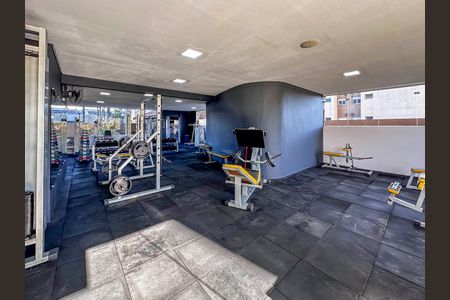 Área comum - Academia de apartamento para alugar com 2 quartos, 62m² em Silveira, Santo André