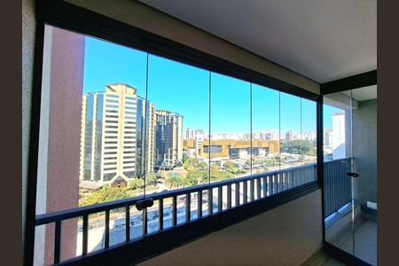 Vista Varanda da Sala de apartamento à venda com 2 quartos, 40m² em Indianópolis, São Paulo