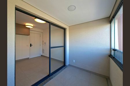 Varanda da Sala de apartamento à venda com 2 quartos, 40m² em Indianópolis, São Paulo