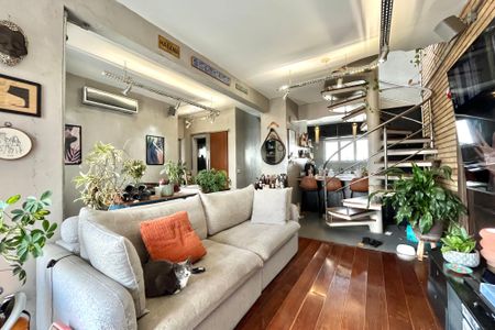 Sala de apartamento à venda com 1 quarto, 152m² em Vila Clementino, São Paulo