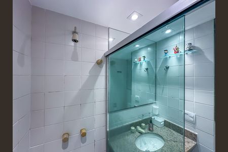 Banheiro social de apartamento para alugar com 2 quartos, 95m² em Botafogo, Rio de Janeiro