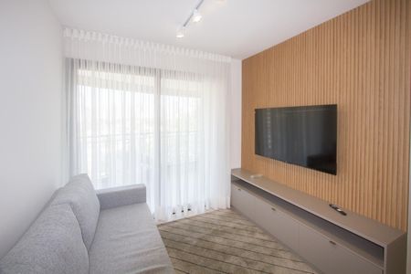 Sala de apartamento para alugar com 2 quartos, 70m² em Vila Cordeiro, São Paulo