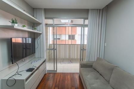 Varanda na Sala de apartamento à venda com 2 quartos, 70m² em Cachoeirinha, Belo Horizonte
