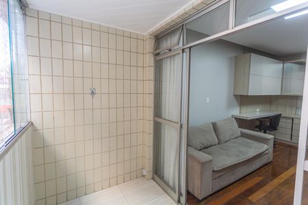 Varanda na Sala de apartamento à venda com 2 quartos, 70m² em Cachoeirinha, Belo Horizonte