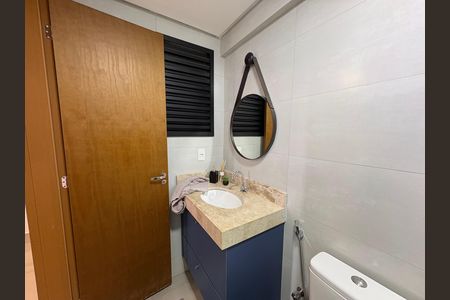Banheiro da Suíte 1 de apartamento para alugar com 2 quartos, 72m² em Parque Amazônia, Goiânia