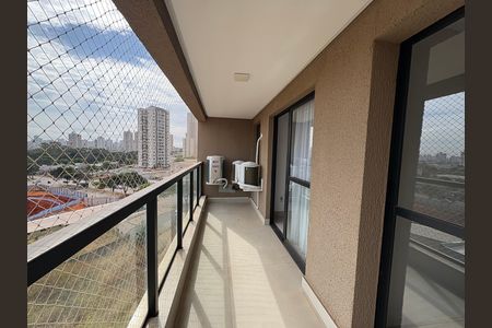 Varanda da Sala 1 de apartamento para alugar com 2 quartos, 72m² em Parque Amazônia, Goiânia