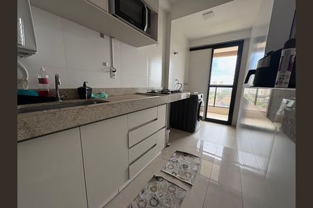 Cozinha de apartamento para alugar com 2 quartos, 72m² em Parque Amazônia, Goiânia
