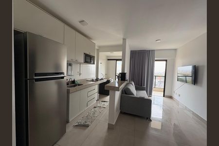 Cozinha de apartamento para alugar com 2 quartos, 72m² em Parque Amazônia, Goiânia