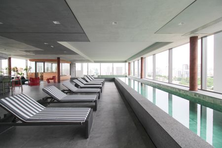 Studio à venda com 29m², 1 quarto e sem vagaÁrea comum - Piscina