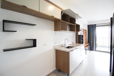 Studio à venda com 29m², 1 quarto e sem vagaCozinha