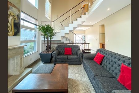 Sala de casa de condomínio para alugar com 5 quartos, 357m² em Paquetá, Belo Horizonte