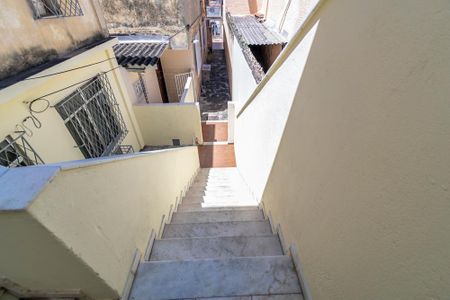 Casa para alugar com 65m², 1 quarto e sem vagaVaranda da entrada - Escada de acesso