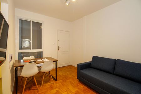 Sala de Estar e Jantar de apartamento para alugar com 2 quartos, 47m² em Jardim Paulista, São Paulo