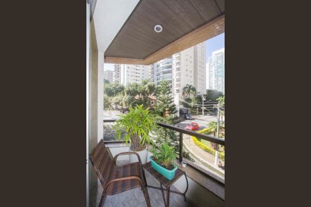 Varanda da Sala de apartamento para alugar com 2 quartos, 61m² em Campo Belo, São Paulo