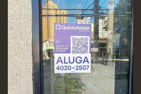 Studio para alugar com 25m², 1 quarto e sem vaga Studio para alugar com 25m², 1 quarto e sem vagaPlaca