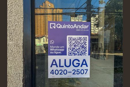 Studio para alugar com 25m², 1 quarto e sem vaga Studio para alugar com 25m², 1 quarto e sem vagaPlaca