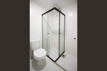 Banheiro de kitnet/studio à venda com 1 quarto, 27m² em Vila Olímpia, São Paulo