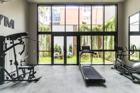 Studio para alugar com 23m², 1 quarto e sem vagaAcademia
