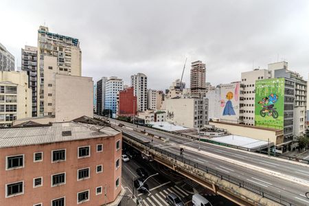 Vista de kitnet/studio para alugar com 1 quarto, 23m² em Vila Buarque, São Paulo