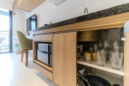 Studio para alugar com 23m², 1 quarto e sem vagaCozinha