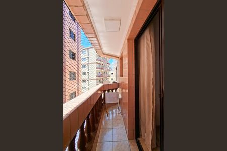 Sacada da Sala de apartamento para alugar com 2 quartos, 73m² em Caiçara, Praia Grande