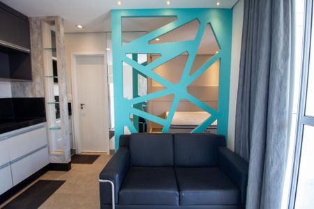 Sala de apartamento para alugar com 1 quarto, 33m² em Jardim Faculdade, Sorocaba