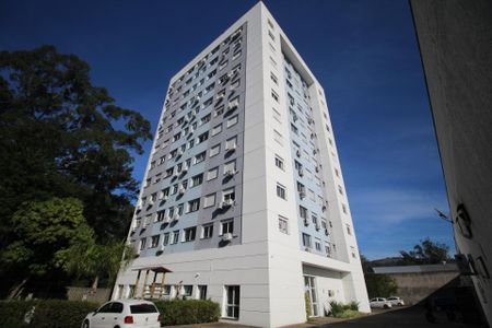 Fachada do bloco de apartamento à venda com 3 quartos, 72m² em Partenon, Porto Alegre