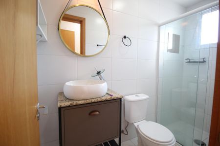 Apartamento para alugar com 75m², 3 quartos e 2 vagasBanheiro da Suíte 1