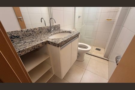 Banheiro da Suíte de apartamento para alugar com 2 quartos, 67m² em Vila Rosa, Goiânia