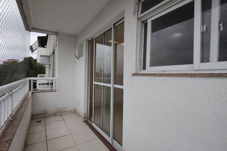 Varanda da Sala de apartamento para alugar com 3 quartos, 126m² em Pechincha, Rio de Janeiro